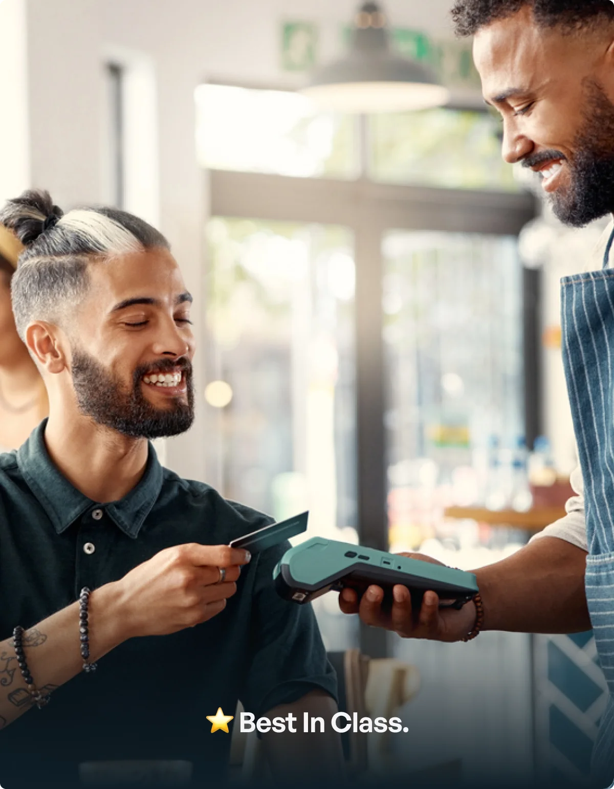Customer Paying By Credit Card