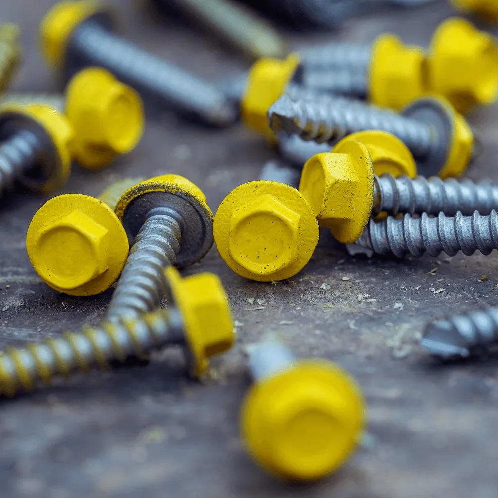 7 Screws – GYPDrive Fasteners Fasteners Hex Flange Screw
